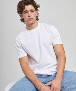 Men's White Heavyweight T-Shirt